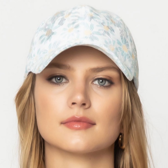 Daisy Lace Light weight Cap Sun Hat 2 colors - Picture 3 of 7